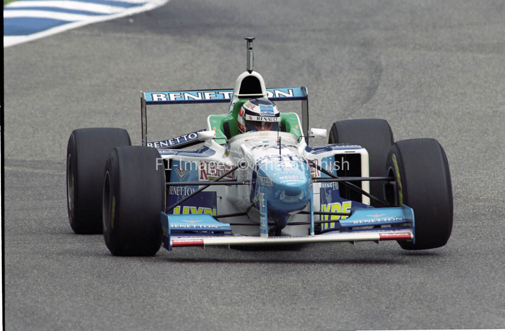 German Grand Prix, Hockenheim Germany 1996 Gerhard Berger B Benetton. 01