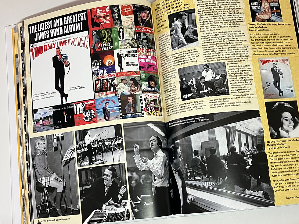 Thumbnail: The Making of You Only Live Twice + On Her Majesty’s Secret signed by Graham Rye