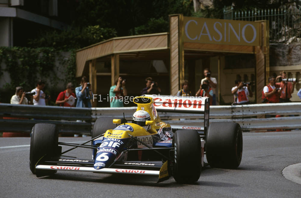 Monaco Grand Prix Monte Carlo Monaco. 1990 Riccardo Patrese Williams. 06