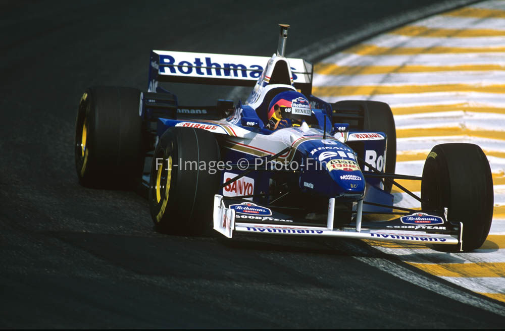 Brazilian GP Interlagos Sao Paulo Brazil 1996 Jacques Ville Williams. 02