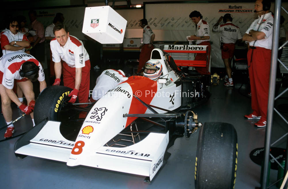 San Marino Grand Prix, Imola, Italy. 1994 Martin Brundle Mc McLaren. 03