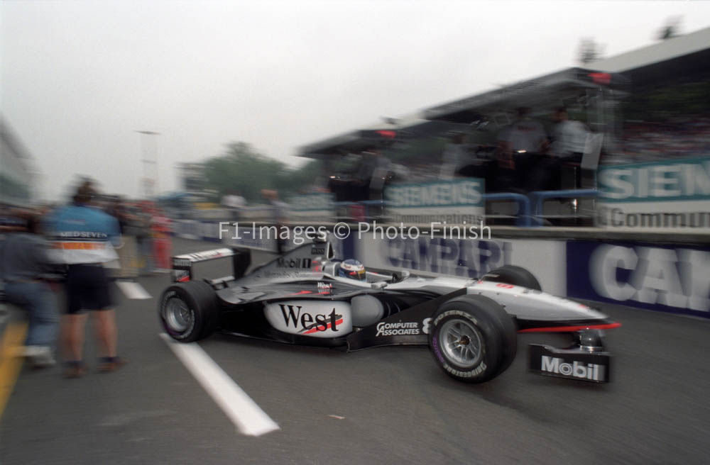 Italian Grand Prix , Monza, Italy 1998 Mika Hakkinen Mclar McLaren. 04