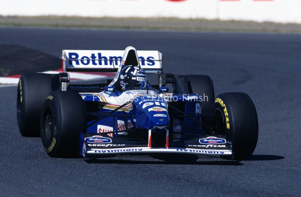 Japanese Grand Prix Suzuka Circuit Japan 1995 Damon Hill Williams. 04