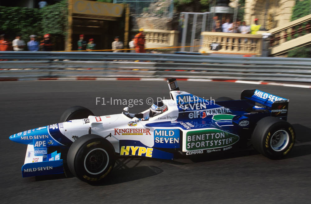 Monaco Grand Prix Monte Carlo Monaco. 1996 Gerhard Berger B Benetton. 04