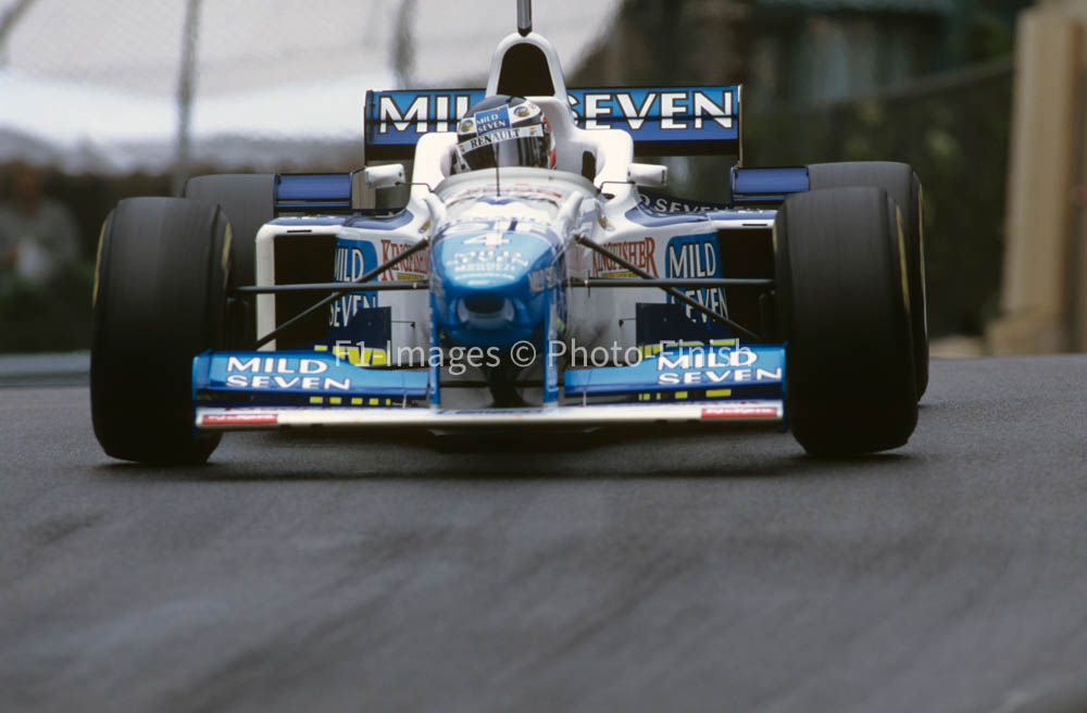 Monaco Grand Prix Monte Carlo Monaco. 1996 Gerhard Berger B Benetton. 03
