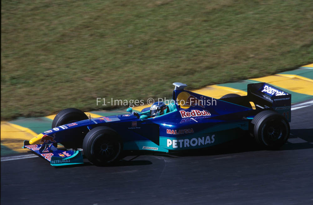 Brazilian GP Interlagos Sao Paulo Brazil 1999 Jean Alesi Sa Sauber. 02