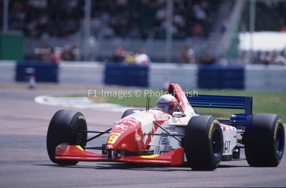 British Grand Prix Silverstone, England, 1995 Max Papis Fo Footwork. 01