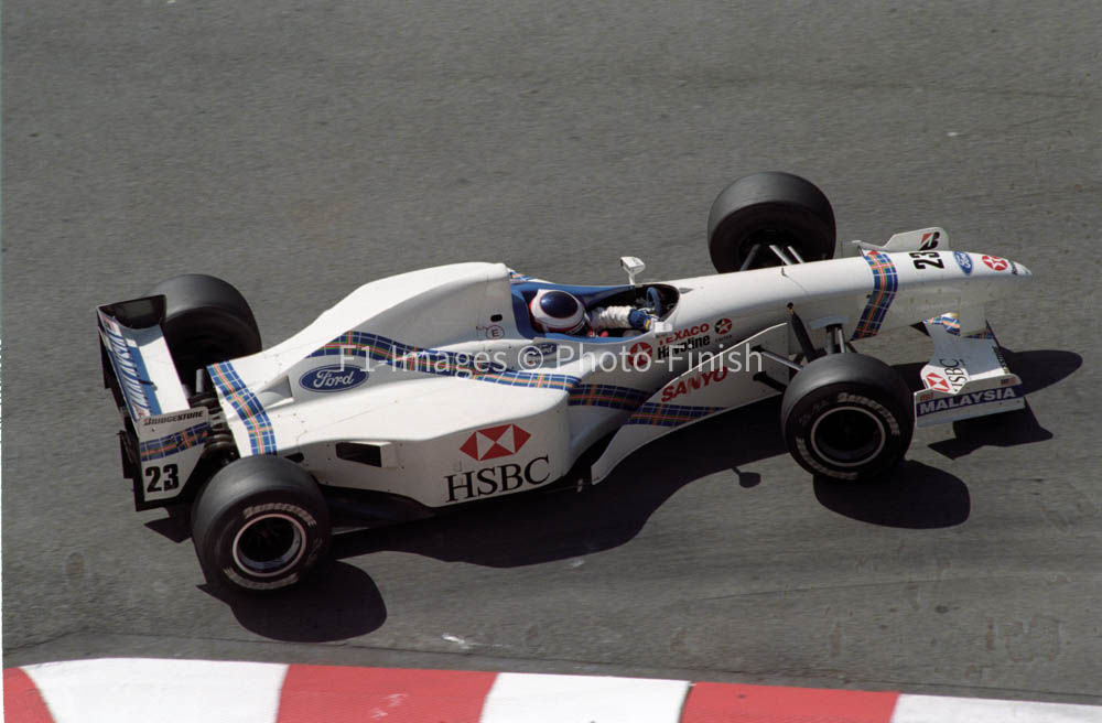 Monaco Grand Prix Monte Carlo Monaco. 1997 Jan Magnussen St Stewart. 03