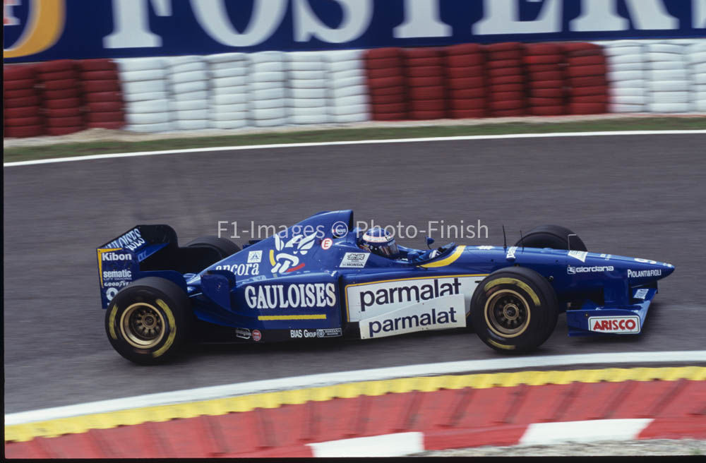 Portuguese GP Estoril Portugal 1996 Olivier Panis Ligier JS Ligier.