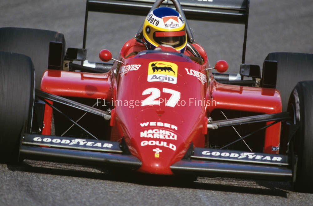 Dutch GP Zandvoort Holland 1985 Michale Alboreto Ferrari . 02