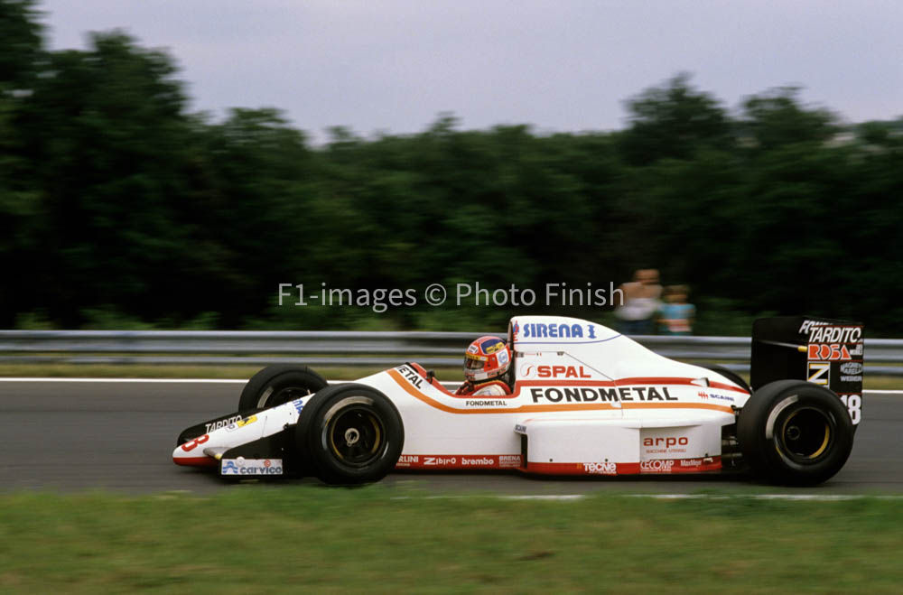 Hungarian Grand Prix, Hungaroring, Budapest Hungary 1989 Pi Osella. 06