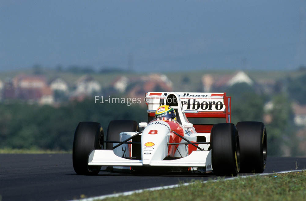 Hungarian Grand Prix, Budapest Hungary 1993 Ayrton Senna Mc McLaren. 08