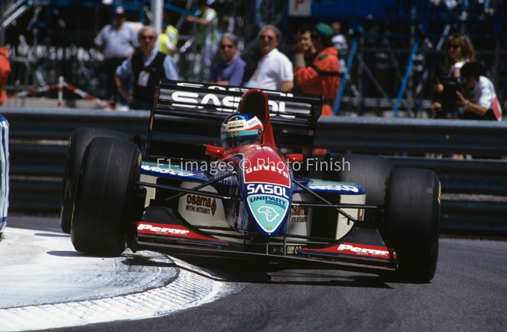 Monaco Grand Prix Monte Carlo Monaco. 1993 Rubens Barrichel Jordan. 05