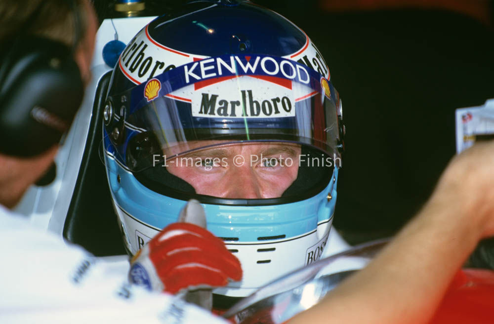 Japanese Grand Prix Suzuka Circuit Japan 1993 Mika Hakkin McLaren.