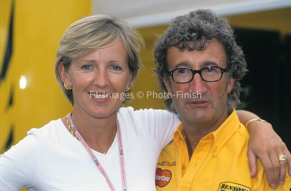 Italian Grand Prix , Monza, Italy 1998 Marie & Eddie Jordan Jordan.