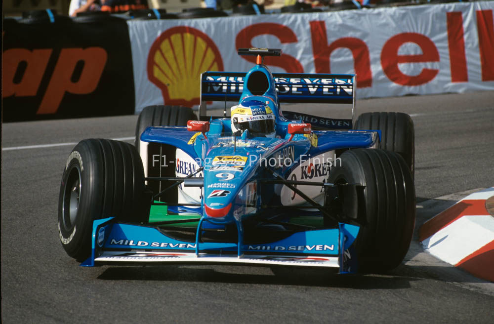 Monaco Grand Prix Monte Carlo Monaco. 1999 Giancarlo Fisich Benetton. 11