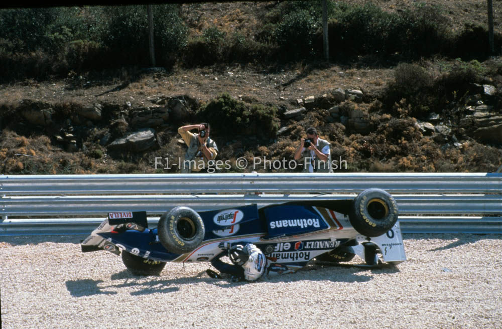 Portuguese GP Estoril 1994 Damon Hill Williams FW16B © For Williams. 05