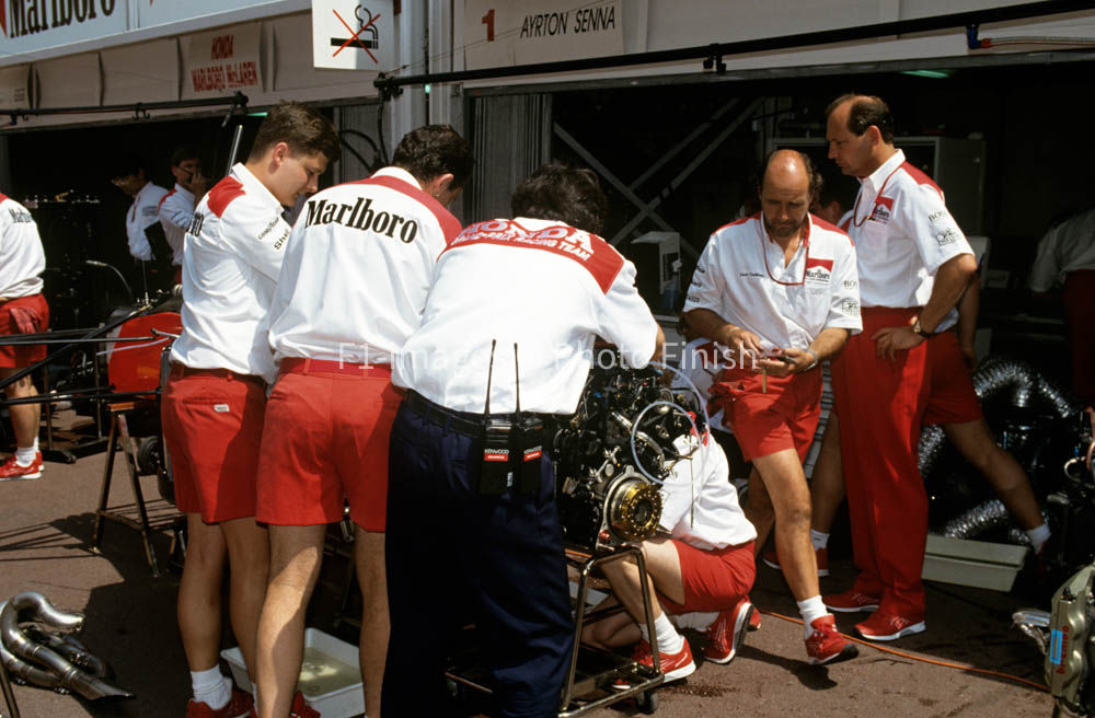 Monaco Grand Prix Monte Carlo Monaco. 1992 Gerhard Berger M McLaren. 03