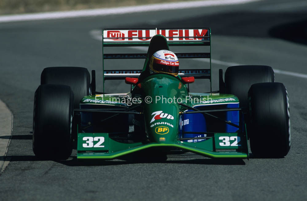 Monaco Grand Prix Monte Carlo Monaco. 1991 Bertrand Gachot Jordan. 04