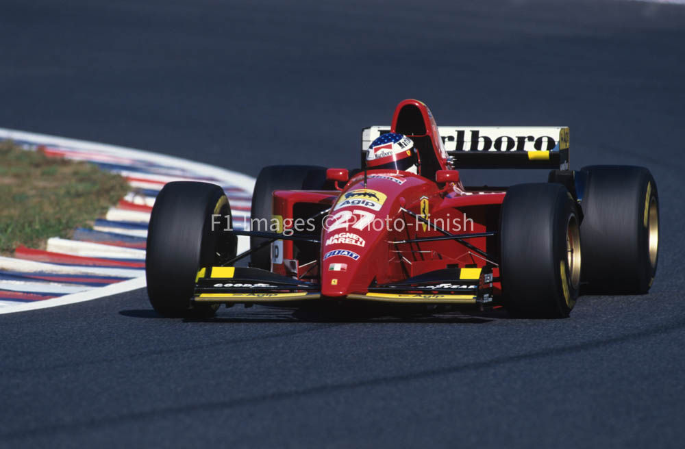 Pacific Grand Prix TI circuit Aida Japan 1995 Jean Alesi Fe Ferrari. 04