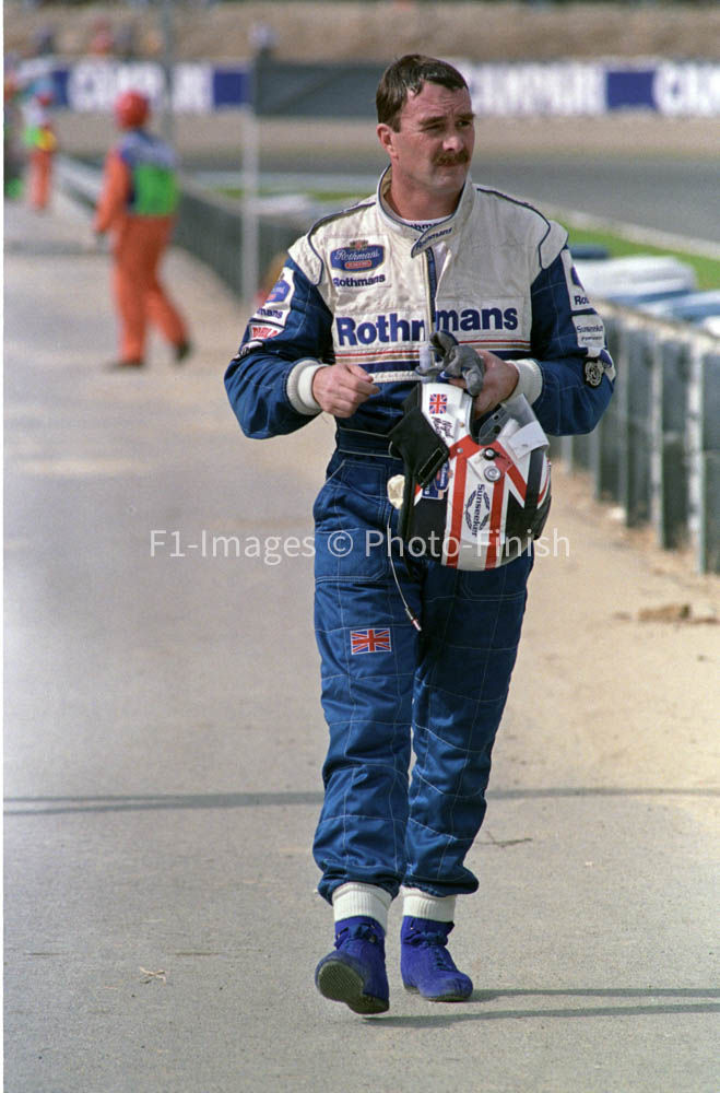 European Grand Prix Nurbergring Germany 1994 Nigel Mansell W Williams. 04