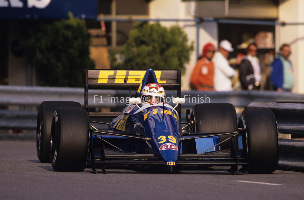 Monaco Grand Prix Monte Carlo Monaco. 1989 Volker Weidler R Rial. 01