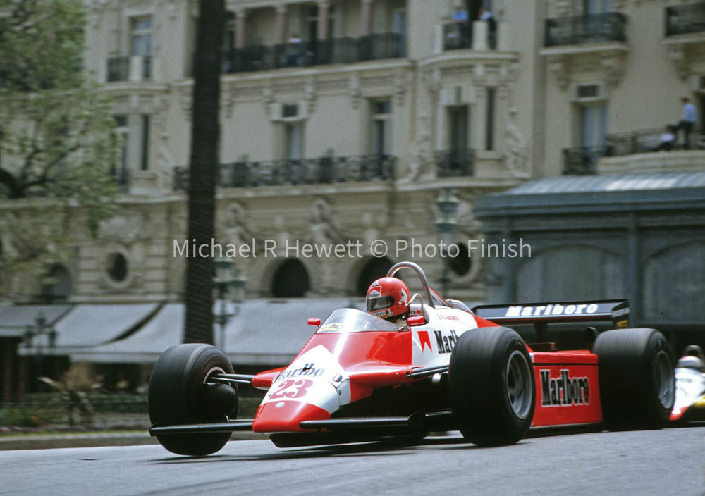1982 Monaco Grand Prix - Monte Carlo - 23 06