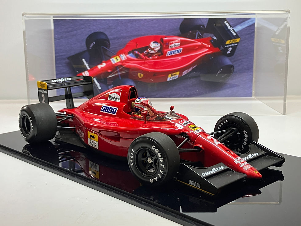 Thumbnail: Nigel Mansell signed Ferrari 641/2, by Exoto