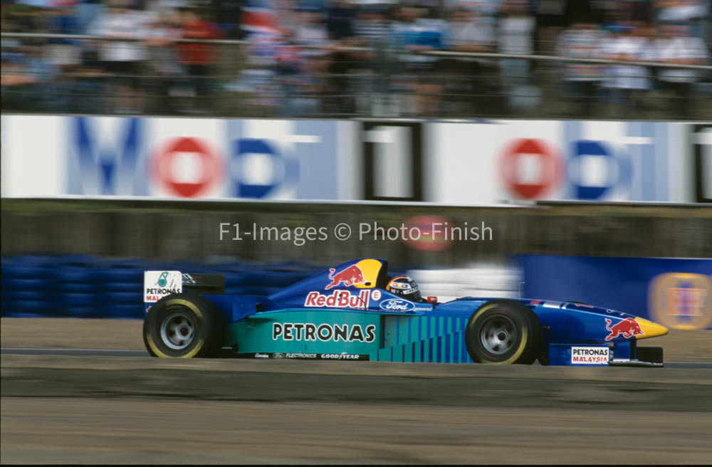 British Grand Prix Silverstone, England, 1996 Heinz-Harold Sauber. 01
