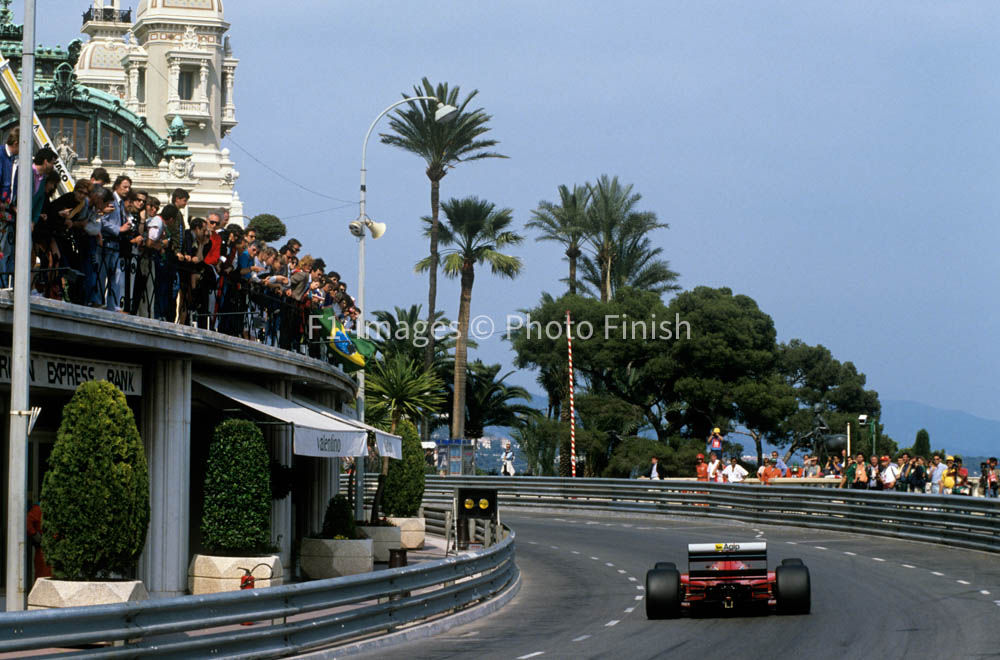 Monaco Grand Prix Monte Carlo Monaco. 1989 Nigel Mansell Fer Ferrari. 05