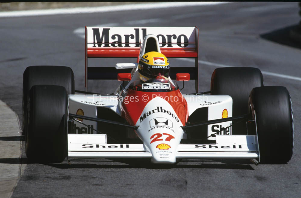 Monaco Grand Prix Monte Carlo Monaco. 1990 Ayrton Senna Mcl McLaren. 10