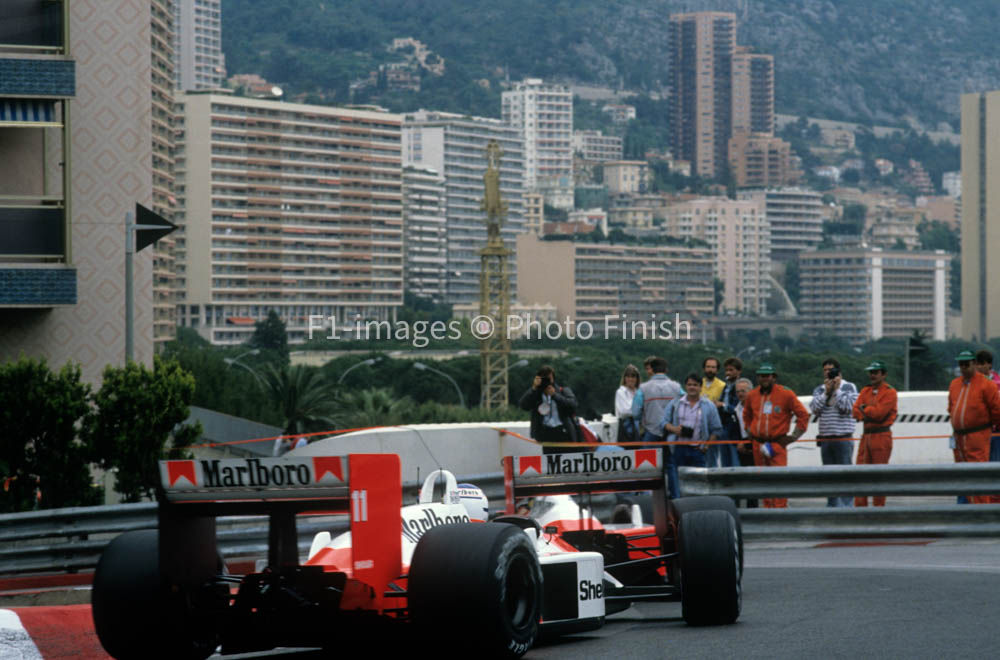 Monaco GP Monte Carlo Monaco 1988 Alain Prost Mclaren MP4 4 McLaren. 05