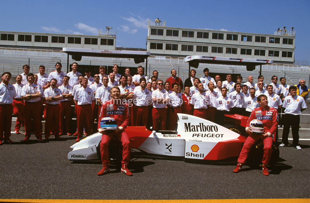 Pacific Grand Prix TI circuit Aida Japan 1994 Mclaren Team McLaren.