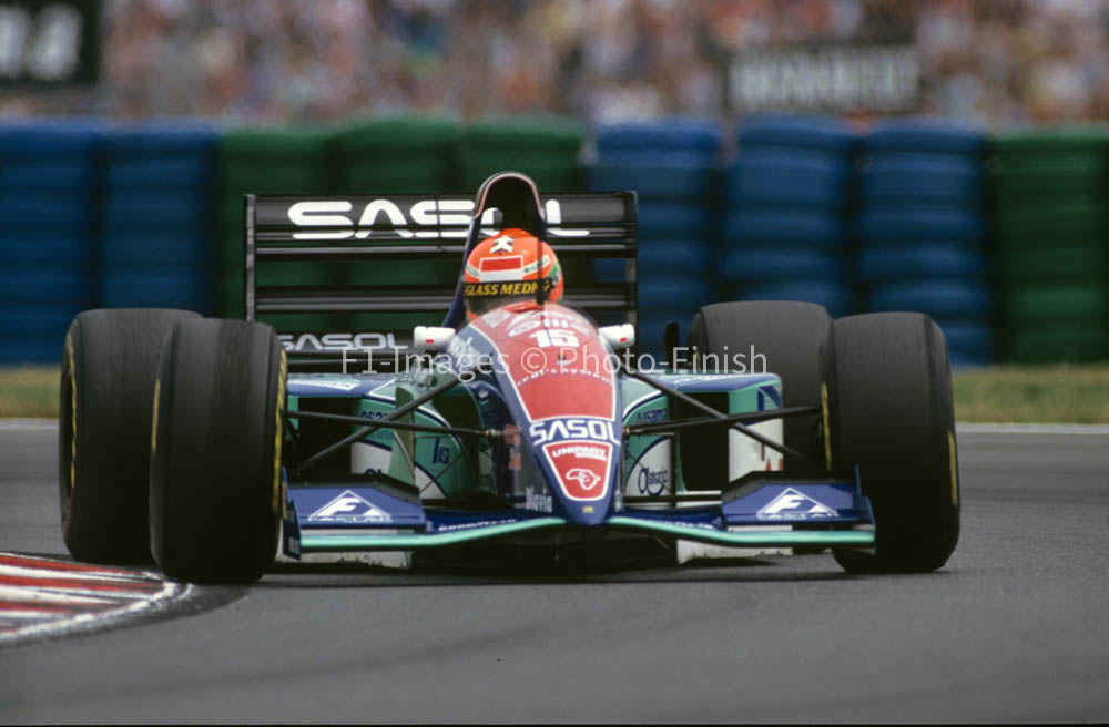 French Grand Prix, Magny-Cours, France. 1994 Eddie Irvine J Jordan. 03