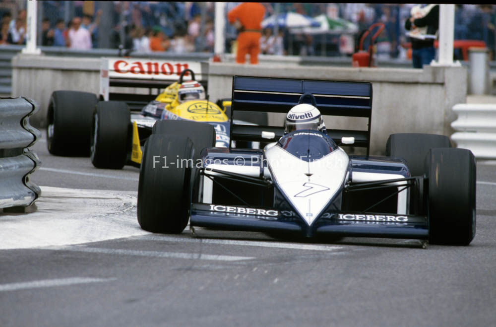 Monaco Grand Prix Monte Carlo Monaco. 1987 Riccardo Patrese Brabham. 01