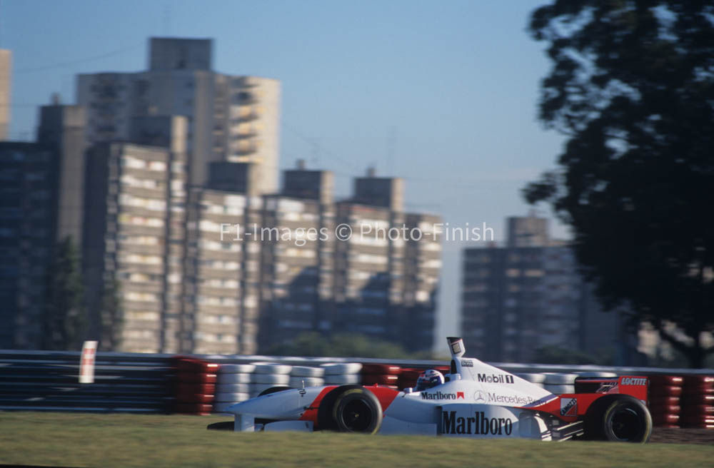 Argentine Grand Prix. Buenos Aires. Argentina. 1996 David C McLaren. 02