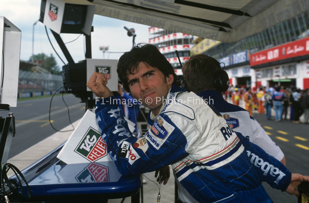 San Marino Grand Prix, Imola, Italy. 1995 Damon Hill Willia Williams. 04