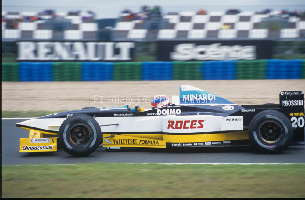 French Grand Prix, Magny-Cours, France. 1997 Ukyo Katayama Minardi. 01