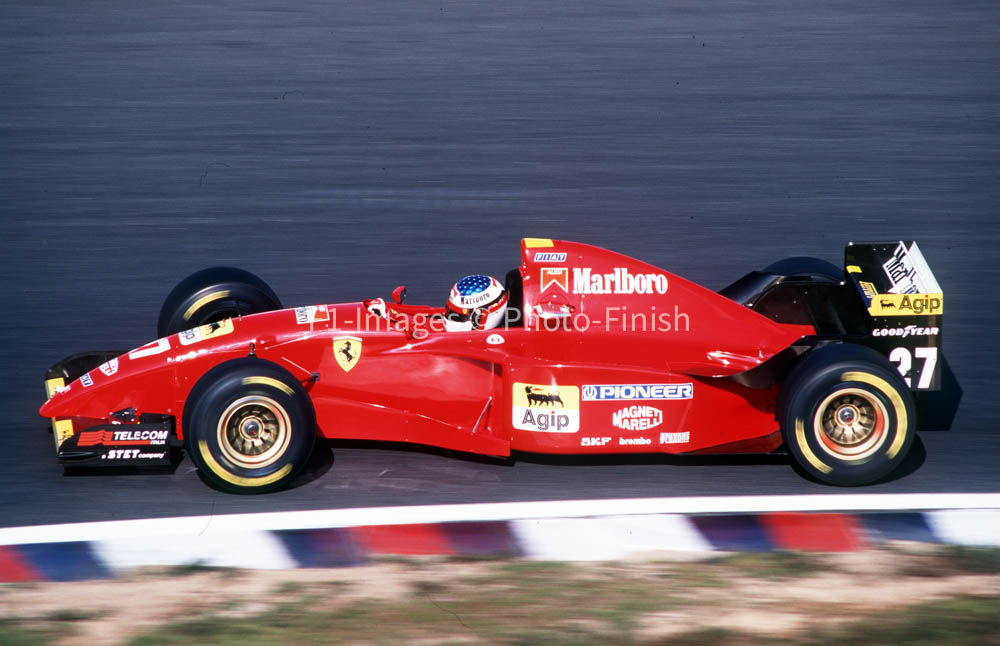 Pacific GP1995 Jean Alesi Ferrari 412T2 © Formula One Pictur Ferrari.
