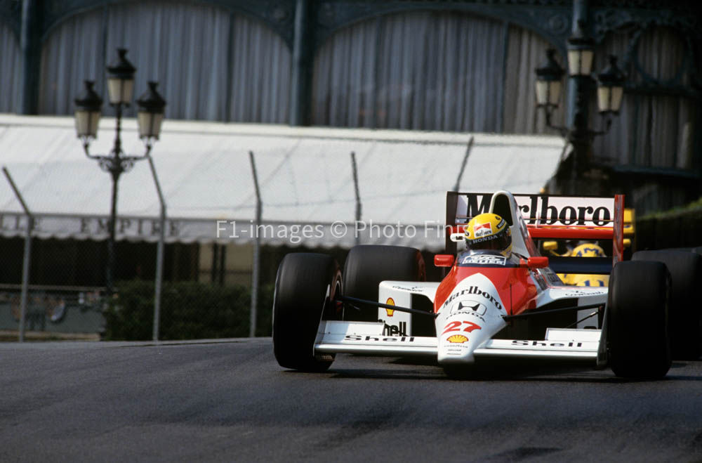 Monaco Grand Prix Monte Carlo Monaco. 1990 Ayrton Senna Mcl McLaren. 17