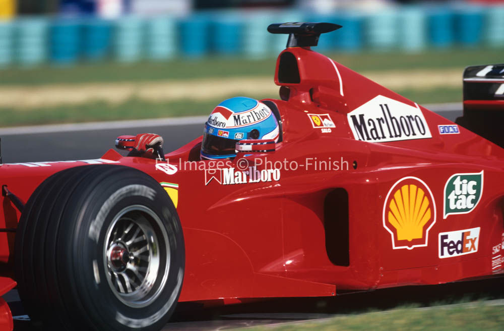 Hungarian Grand Prix, Budapest Hungary 1999 Mika Salo Ferra Ferrari. 02