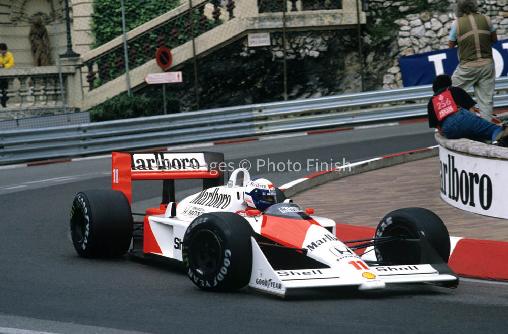 Monaco Grand Prix Monte Carlo Monaco. 1988 Alain Prost Mcla McLaren. 02