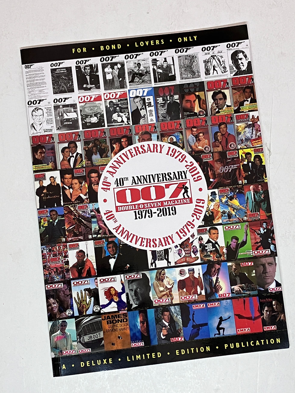 Graham Rye signed 40th Anniversary Double-O-Seven Magazine