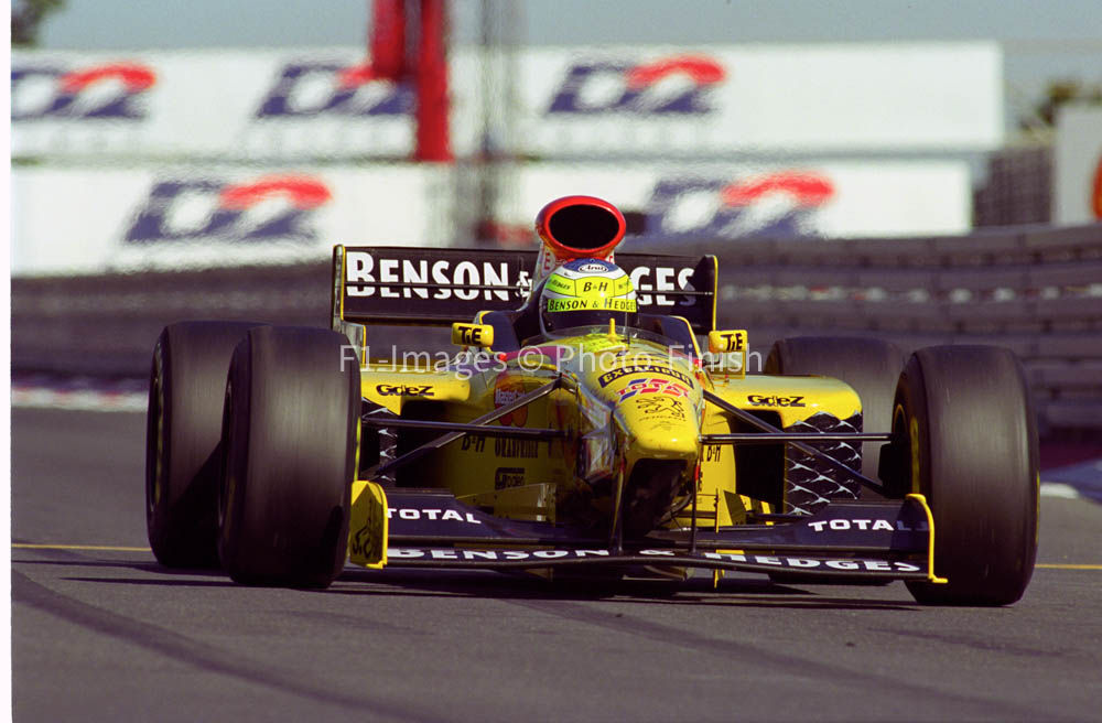 Luxembourg Grand Prix Nurburgring Germany 1997 Ralf Schumac Jordan. 01