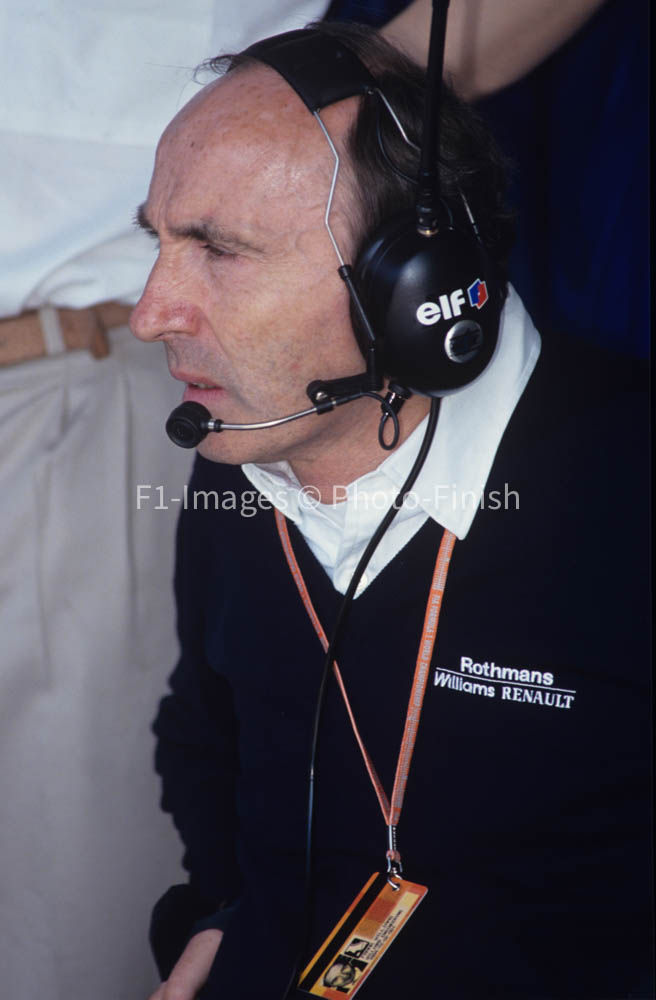 San Marino Grand Prix, Imola, Italy. 1994 Frank Williams © Williams.