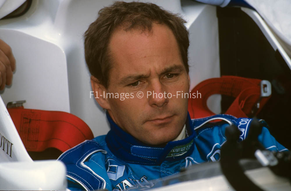 Brazilian GP Interlagos Sao Paulo Brazil 1996 Gerhard Berge Benetton. 02
