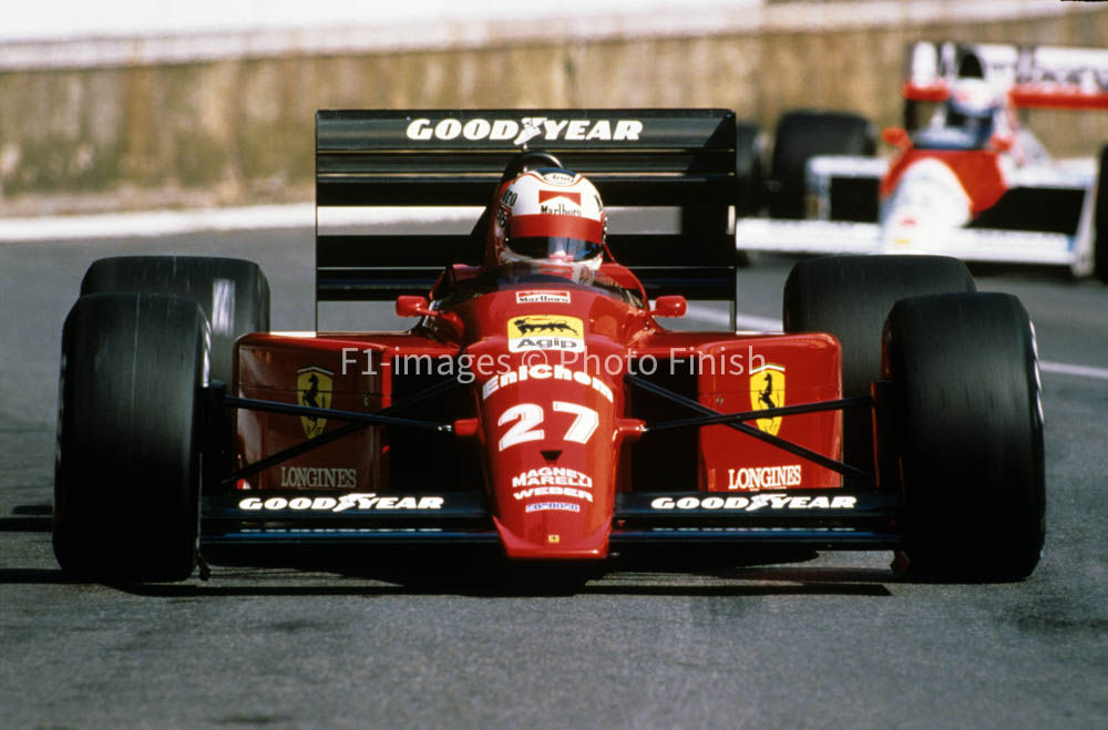 Monaco Grand Prix Monte Carlo Monaco. 1989 Nigel Mansell Fe Ferrari. 02