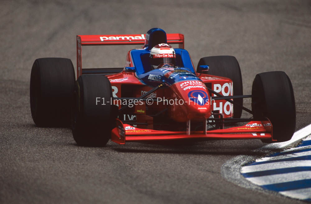 German Grand Prix, Hockenheim Germany 1996 Jos Verstappen F Footwork. 01