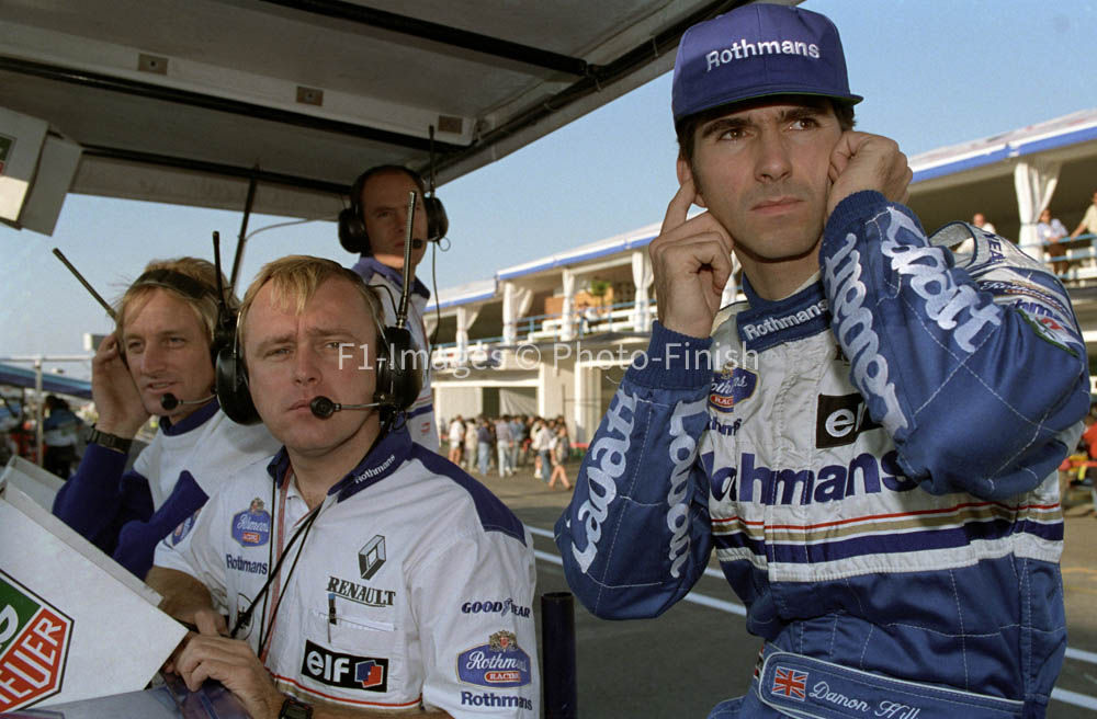 Portuguese GP Estoril Portugal 1995 Damon Hill Williams Ren Williams. 02