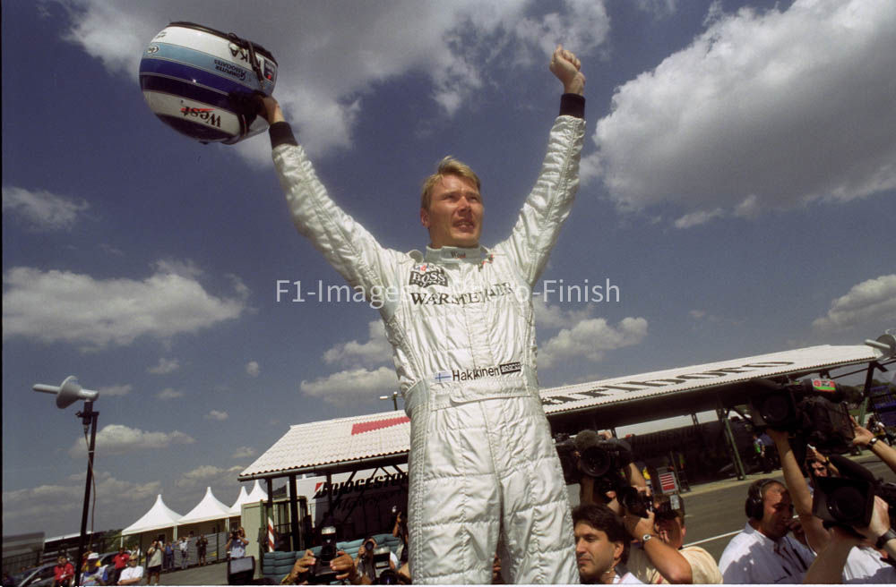 Hungarian Grand Prix, Budapest Hungary 1999 Mika Hakkinen M McLaren. 02